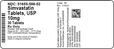 Label (51655 598 52 Master Bottle Label Approval   Rev A 02 21)
